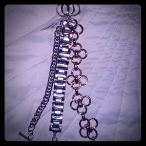 Free People Heavy Metal Bracelet set